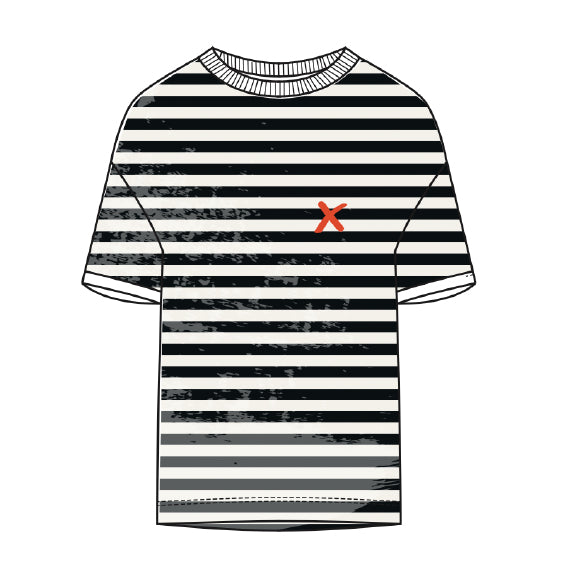 MIAMI Stripe - black 014