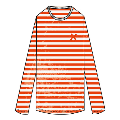 ST.TROPEZ Stripe - strong orange 024